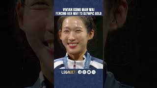 Vivian Kong Man Wai Fencing Her Way to Olympic Gold [upl. by Mayworm]