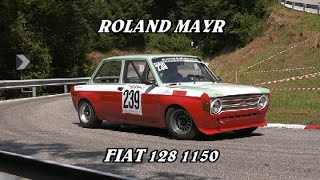 SALITA ALPE DEL NEVEGAL 2024  ROLAND MAYR  FIAT 128 1150  VIDEO BELLUNOVIDEO [upl. by Jeminah956]