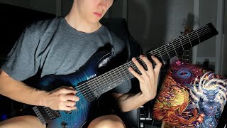 Rings of Saturn  Godless Times Full Guitar Cover [upl. by Merril]