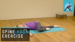 Yoga Exercise to Open the Spine [upl. by Leumhs]