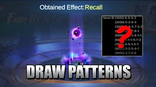 EPIC RECALL EFFECT WITH SECRET DRAW PATTERN MYTH OR REAL [upl. by Ahsam140]