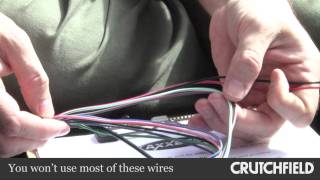 Installing a Steering Wheel Audio Control Adapter  Crutchfield Video [upl. by Em]