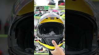 Capacete Norisk FF302 Champion Amarelo [upl. by Ahaelam]