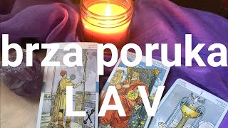 LAV NOVO TAROT ČITANJE ❣️ HITNA ANĐEOSKA PORUKA [upl. by Okorih]