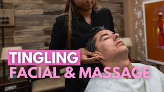 💈Tranquil Indian ASMR Face Massage [upl. by Mallis92]