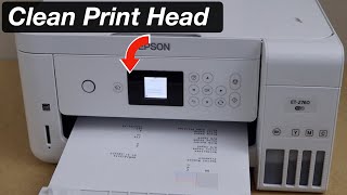 Epson ET 2760 Print Head Cleaning [upl. by Bigot]