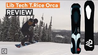 2021 Lib Tech TRice Orca Snowboard Review  Curated [upl. by Lenahtan108]