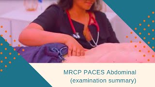 MRCP PACES Station 1  Abdominal [upl. by Kazue]