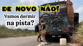 Pneu arrebentado e pane misteriosa na Pista Perrengues de motorhome  Manaus AM [upl. by Dnesnwot]