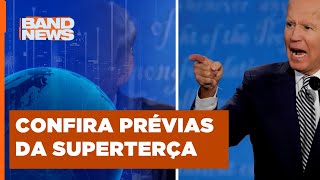 Imprensa projeta vitórias de Biden e Trump  BandNews TV [upl. by Koeninger]