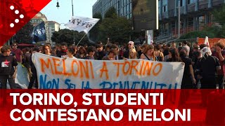 LIVE Torino studenti in piazza contro Giorgia Meloni oggi al Festival delle Regioni [upl. by Sanfo]