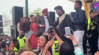 Sidhu Moosewala 295 Jaswinder brar  Afsana Khan Wedding Video  Afsana Khan Live [upl. by Tini]