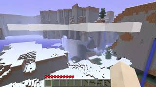 Minecraft An Interesting Far Lands GLITCH [upl. by Michale978]