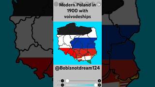 Modern Poland in 1900 with voivodeships [upl. by Margit54]