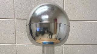 Van de Graaff generator demonstration [upl. by Ntsud72]