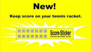 Tennis Tip Keep score on your tennis racket [upl. by Rosy654]