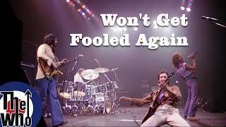 Wont get fooled again  The Who Shepperton Studios 1978 [upl. by Airaet]