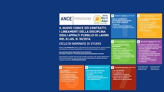 Il nuovo codice dei contratti  Pianificazione programmazione e progettazione [upl. by Yrtneg]