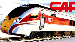 NEW CAF Trains for LNER  UK Railway News [upl. by Farrington]