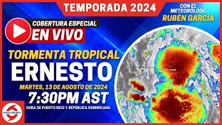 Tormenta Tropical Ernesto  EN VIVO [upl. by Nelyt]