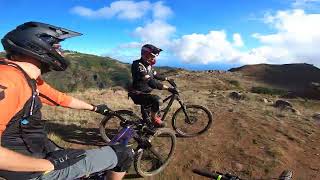 MTB Madeira  Santo Antonio trail [upl. by Ainattirb450]