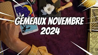 Gémeaux novembre 2024 intuition forte [upl. by Bernj]