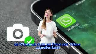 WhatsAppFotos werden nicht in der Galerie angezeigt Jetzt beheben [upl. by Shulman]