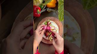 Paneer Shwarma from scratch Homemade pita homemadebreadrecipe [upl. by Eire51]