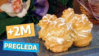 Princes krofne  Profiterole  Cream Puffs [upl. by Eniluap]