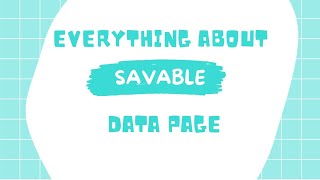 Savable Data Page in Pega  pega PegaLearnings [upl. by Enyt978]