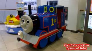 1990s RG Mitchell Coin Operated Steam Engine Kiddie Ride  Thomas the Tank Engine [upl. by Erised153]