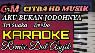 KARAOKE AKU BUKAN JODOHNYATRI SUAKAREMIX DUT ASYIK [upl. by Arianna822]