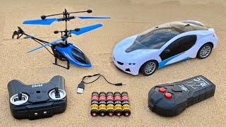 Best White RC Car and Remote Control Helicopter Unboxing 😍 remotecontrol helicopter car rc [upl. by Carrel]