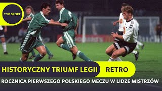 CÓŻ TO BYŁ ZA MECZ LEGIA  ROSENBORG 31  SKRÓT [upl. by Hoopes]