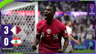 Full Match  AFC ASIAN CUP QATAR 2023™  Qatar vs Lebanon amp Opening Ceremony [upl. by Lourie]