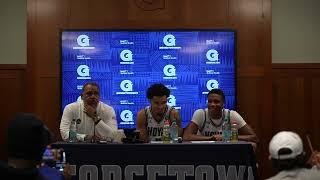 Georgetown Mens Basketball Press Conference Nov 6 vs Lehigh [upl. by Ozan]