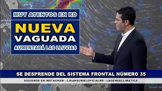 Domingo 24 marzo  Vaguada y frente frío incidirán en República Dominicana [upl. by Omolhs]