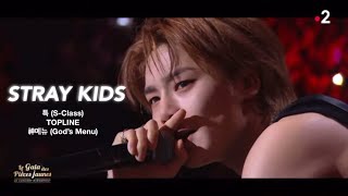 Stray Kids 스트레이 키즈 Le Gala des Pièces Jaunes Full Performance 특 SClass TOPLINE 신메뉴 [upl. by Ynnad108]