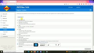 Fritzbox Funktionsdiagnose durchführen [upl. by Kcirrek]
