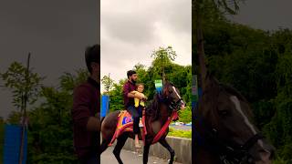 Dhruhi Horse Riding  horse horses ghoda horseriding horselover ytvideo shortsfeed [upl. by Garwin748]