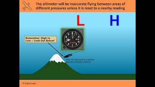 High to Low Look out Below  Altimeter Errors  Pressure and Density Altitude [upl. by Akihsan]