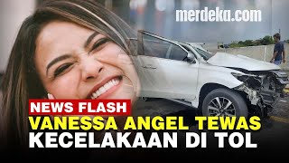 Vanessa Angel dan Suami Tewas Kecelakaan di Tol Nganjuk Arah Surabaya [upl. by Middlesworth]