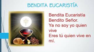 BENDITA EUCARISTÍA SANDY CALDERA [upl. by Ynffit]