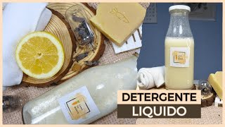 Receta de DETERGENTE Líquido CASERO y NATURAL Para tu Lavadora 👕​🧦​🍋​ [upl. by Oruntha]