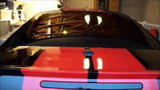 Auto Detailing  Zaino Z5  Two Coats on a BLACK Mustang [upl. by Ecnerolf]