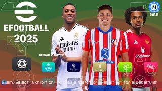 😱eFOOTBALL PES 2025 PPSSPP EUROPEU CÂMERA PS5 MEDIAFIRE 100 ATUALIZADO ANDROID 😱 LINKS DERITO [upl. by Ahsart]