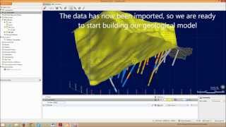 Building a geological model in Leapfrog Geo  Part 1 of 3 [upl. by Grogan]