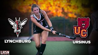 Ursinus Bears vs Lynchburg Hornets Field Hockey [upl. by Nalim560]