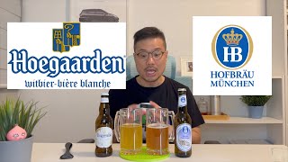 Hoegaarden vs Hofbrau  Honest Review [upl. by Vashtee397]