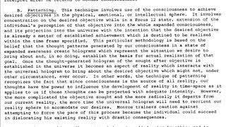 Patterning A CIA Document About The Law of Attraction [upl. by Birkle]